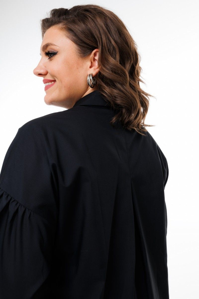 Блуза Anelli 1414 черный - фото 3