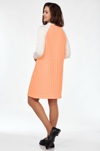 Платье Mubliz 119 молочно-оранжевый - фото 10