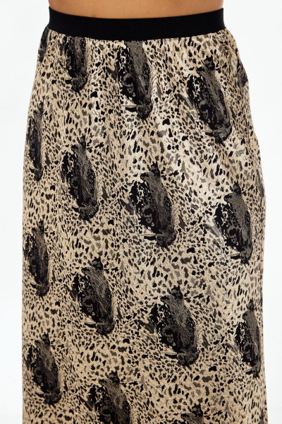 Блуза, юбка Mubliz 126 черный-золотой - фото 7
