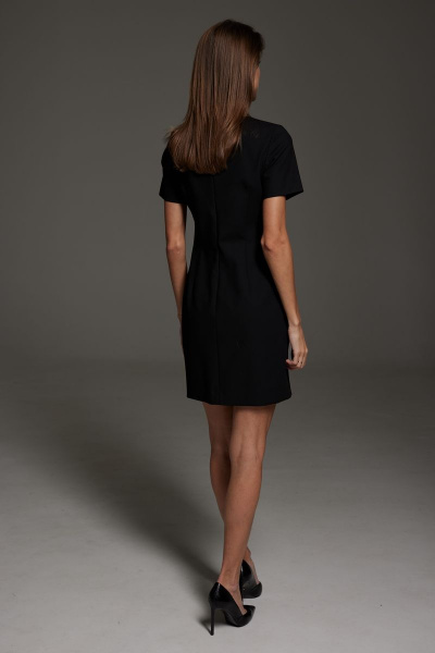Платье DAVA 1140 черный - фото 4