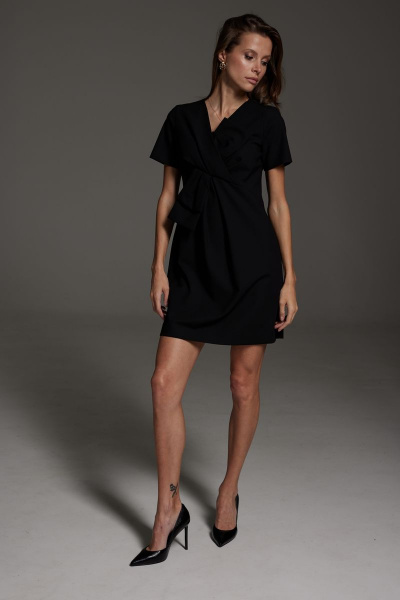 Платье DAVA 1140 черный - фото 2