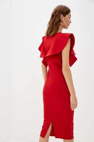 Платье Patriciа C14359 красный - фото 3