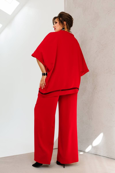 Блуза, брюки Romanovich Style 2-2430 красный - фото 6