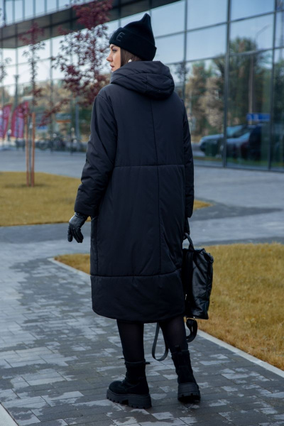 Пальто Lady Secret 8285/1 черный - фото 3
