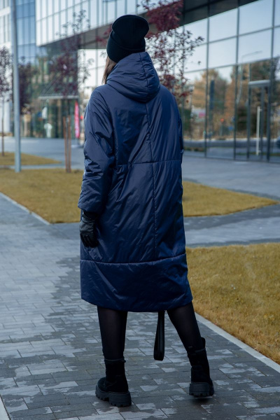 Пальто Lady Secret 5018/1 синий - фото 4