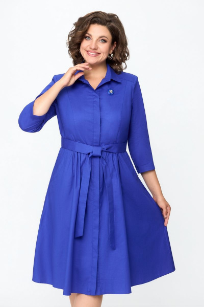 Платье DaLi 5348Б голубой - фото 1