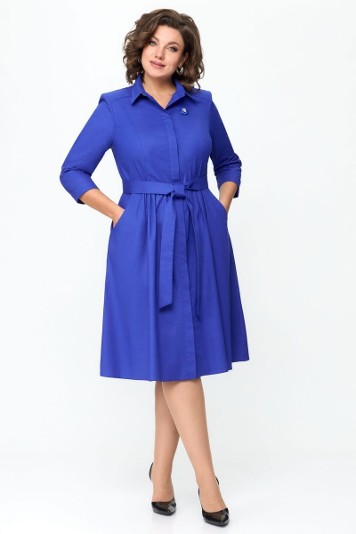 Платье DaLi 5348Б голубой - фото 4