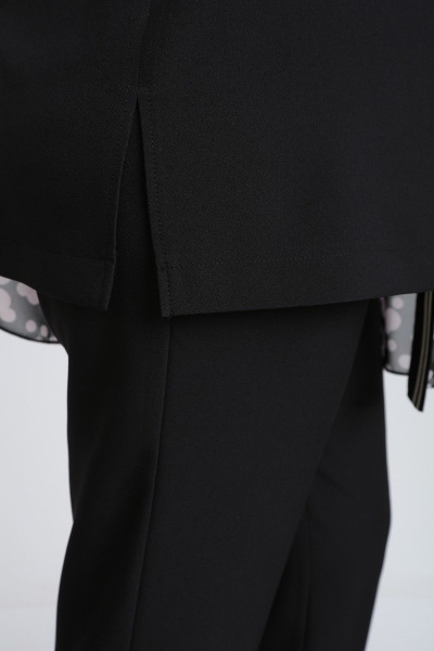 Блуза, брюки, кардиган Диомант 1903 черный - фото 8