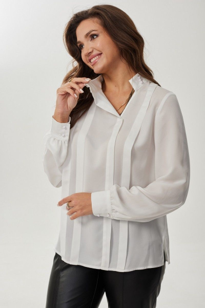 Блуза MALI 623-060 белый - фото 2