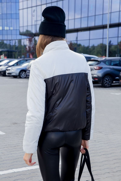 Куртка DOGGI 6359/1 черный+белый - фото 5