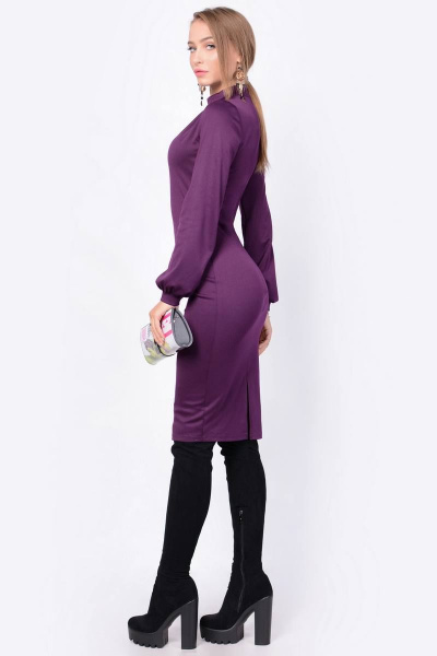 Платье Patriciа F14770 фиолетовый - фото 2