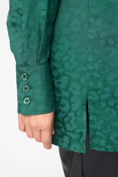Блуза ANASTASIA MAK 1143 зелёный - фото 9