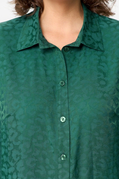 Блуза ANASTASIA MAK 1143 зелёный - фото 8