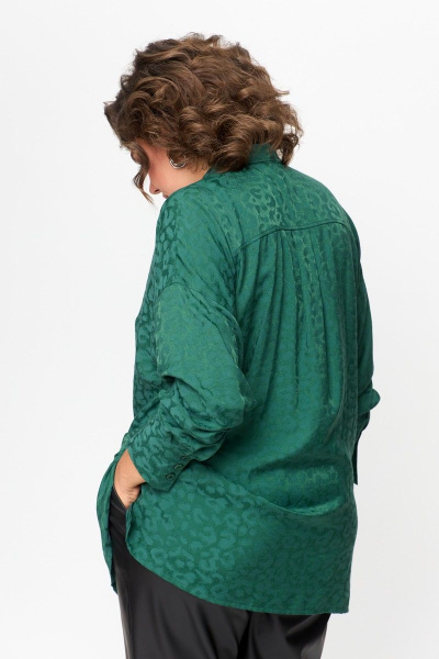 Блуза ANASTASIA MAK 1143 зелёный - фото 5
