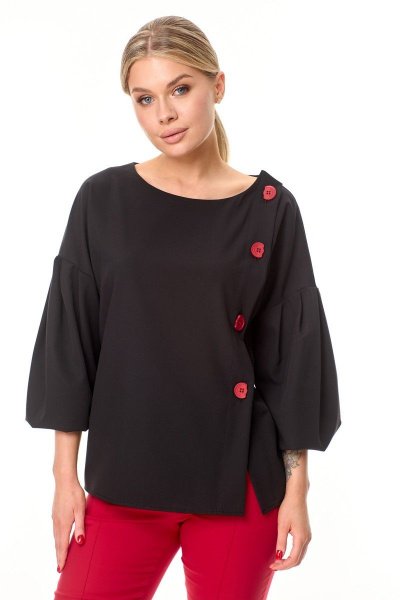Блуза Talia fashion 412 черный - фото 1