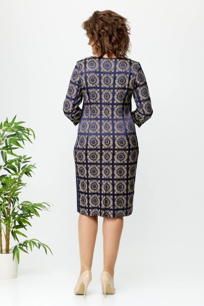 Платье Moda Versal П1549 ромашка - фото 5