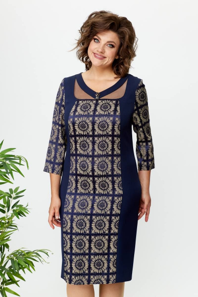 Платье Moda Versal П1549 ромашка - фото 2