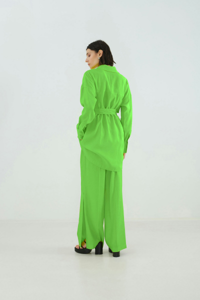 Блуза Elema 2К-12526-1-164 зелёный - фото 6