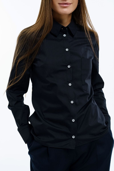 Блуза Manika Belle 328А02/2 черный - фото 1