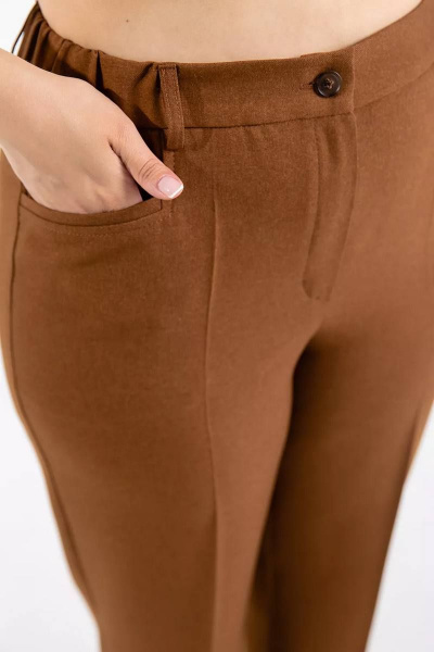 Блуза, брюки Daloria 9197 коричневый - фото 8