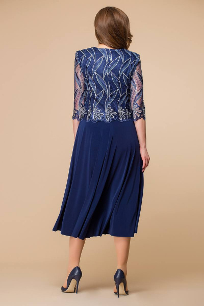 Платье Romanovich Style 1-1347 синий - фото 2