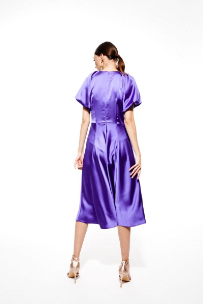 Платье ELLETTO LIFE 1975 фиолетовый - фото 8