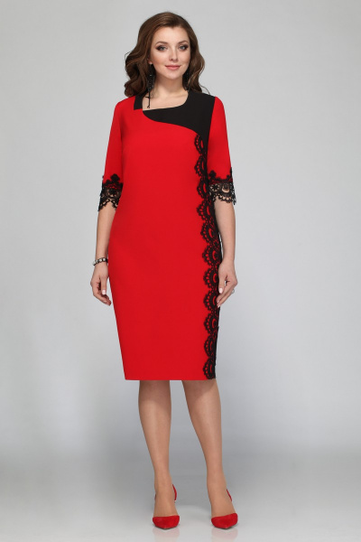 Платье Matini 3.1141 красный - фото 1