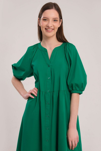 Платье Панда 84283w зеленый - фото 3