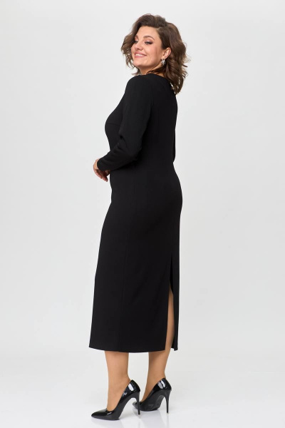 Платье Karina deLux M-1173 черный - фото 5