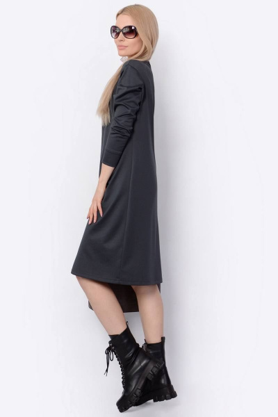 Платье Patriciа C15030 графит,черный - фото 2