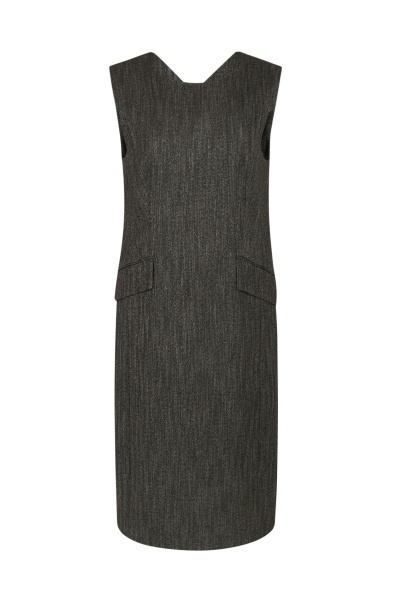 Платье Elema 5К-12893-1-164 тёмно-серый_меланж - фото 4