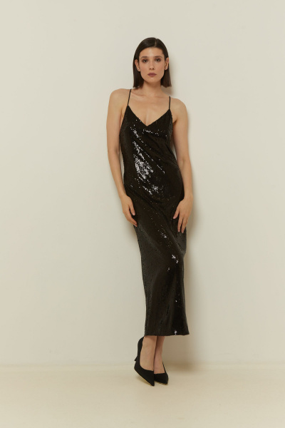 Платье Elema 5К-13130-1-164 чёрный - фото 1
