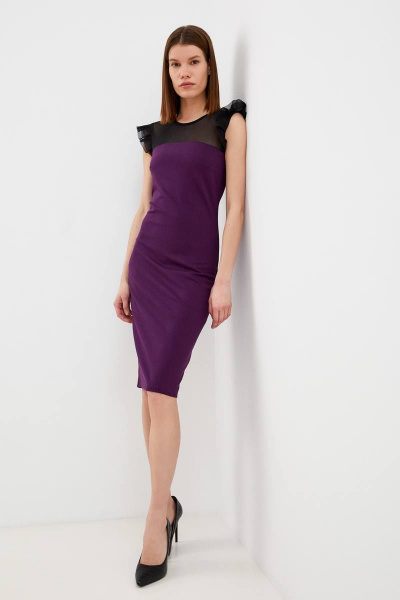 Платье Patriciа NY14761 фиолетовый,черный - фото 2