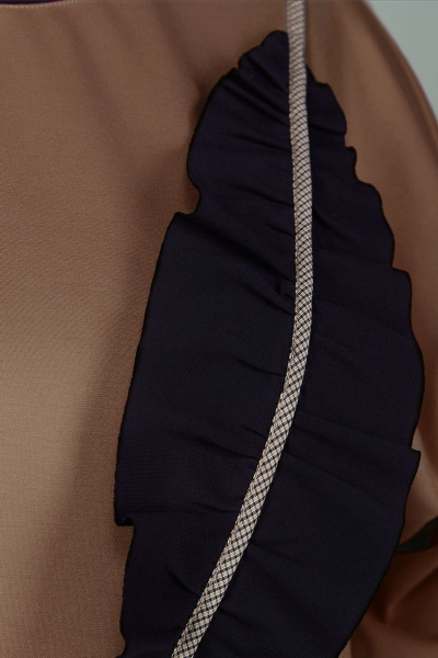 Джемпер, юбка Lady Secret 1631 синий+шоколад - фото 3