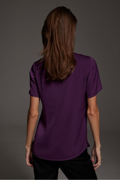 Блуза DAVA 4195 фиолет - фото 4