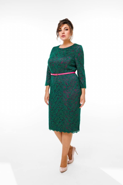 Платье Romanovich Style 1-2582 изумруд - фото 2