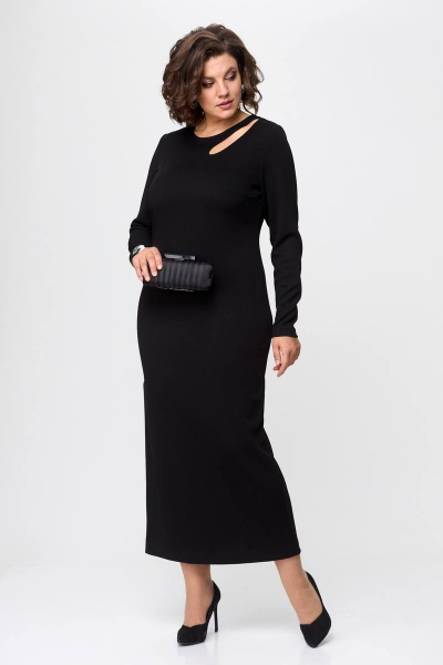 Платье Karina deLux M-1175 черный - фото 2