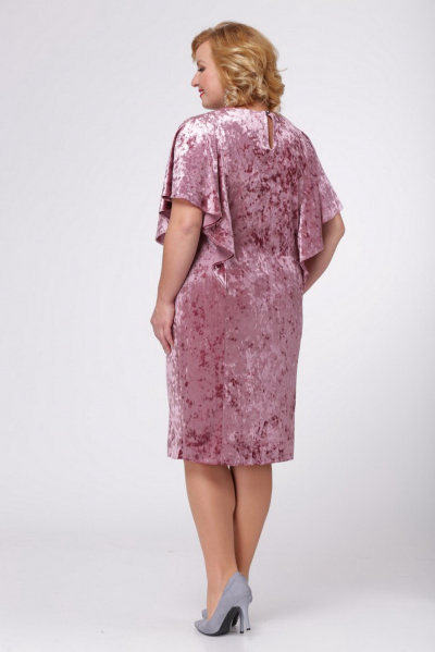 Платье Djerza 1431 розовый - фото 3