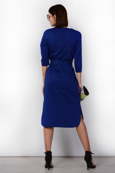 Платье Patriciа F15213 синий - фото 2