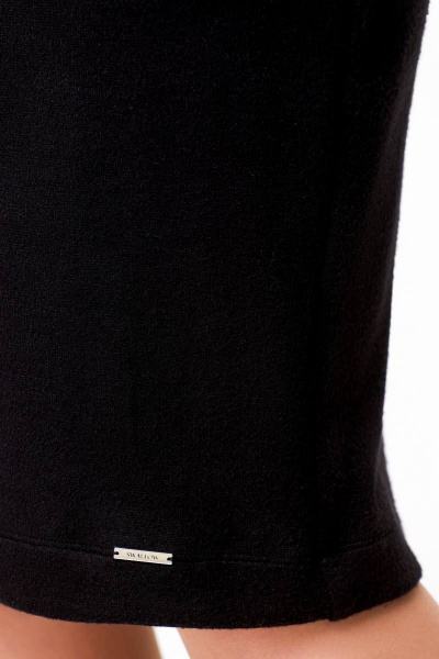 Платье Swallow 702 черный - фото 12