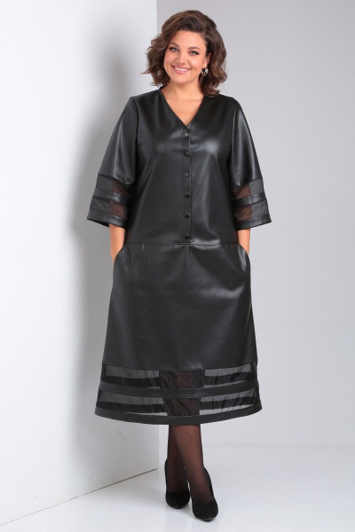 Платье Celentano lite 4031.1 черный - фото 8