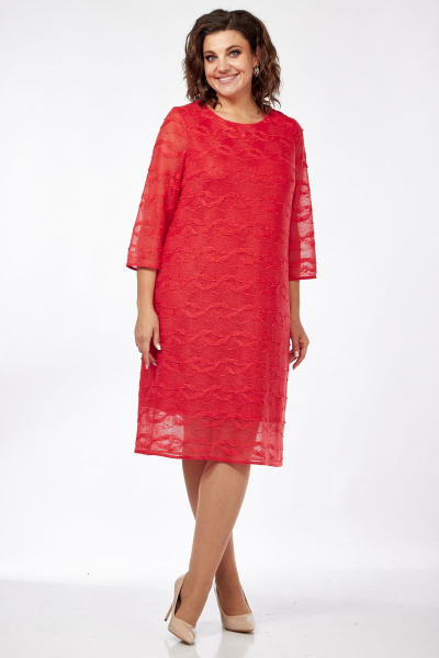 Платье Mubliz 107 красный - фото 4