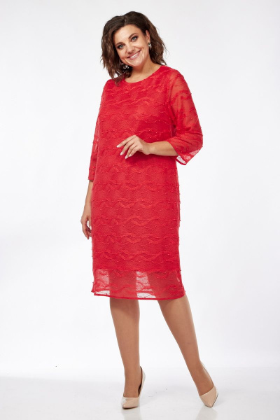 Платье Mubliz 107 красный - фото 3