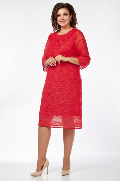 Платье Mubliz 107 красный - фото 2