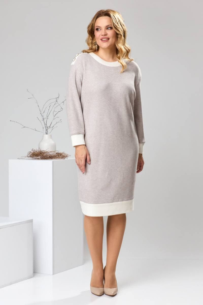 Платье Romanovich Style 1-2593 серый - фото 2