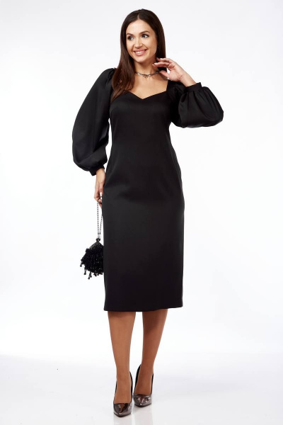 Платье Karina deLux M-1179 черный - фото 4