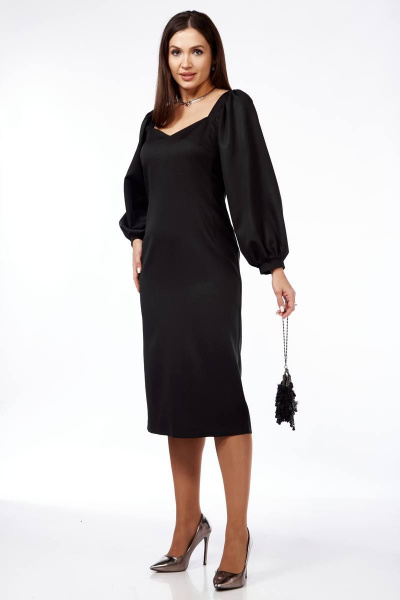 Платье Karina deLux M-1179 черный - фото 2