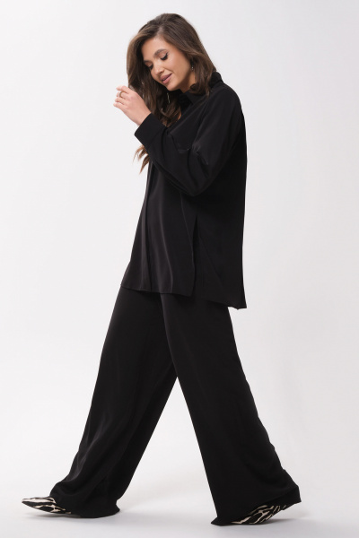 Блуза, брюки Панда 149226w черный - фото 3