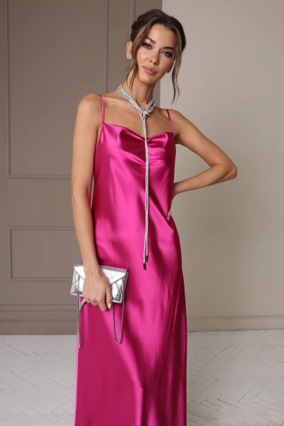 Платье LARICI 1220 розовый - фото 2