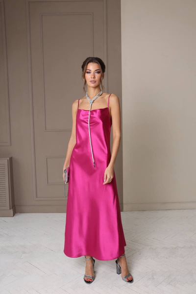 Платье LARICI 1220 розовый - фото 4